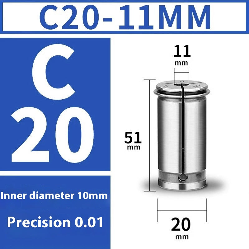 6027 C32 Powerful Straight Collet Collet C42/C25/C20/C16 Boring Head Reducing Sleeve Powerful Collet Chuck Shandong Denso Pricision Tools Co.,Ltd.